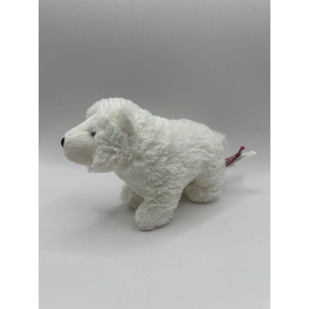 Douglas Cuddle Toy 8" Long White Polar Bear Plush 2018 #4061